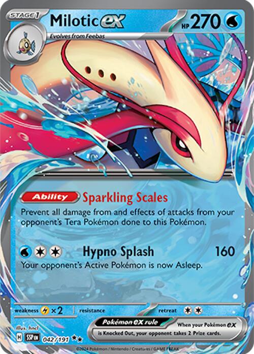 Milotic ex (042/191) [Scarlet & Violet: Surging Sparks] | Rock City Comics