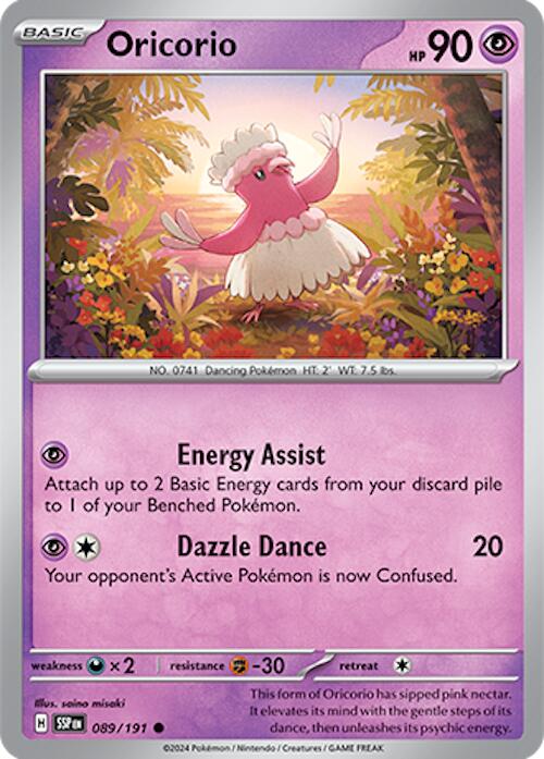 Oricorio (089/191) [Scarlet & Violet: Surging Sparks] | Rock City Comics