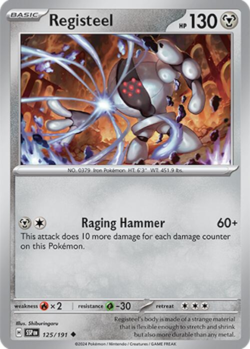 Registeel (125/191) [Scarlet & Violet: Surging Sparks] | Rock City Comics