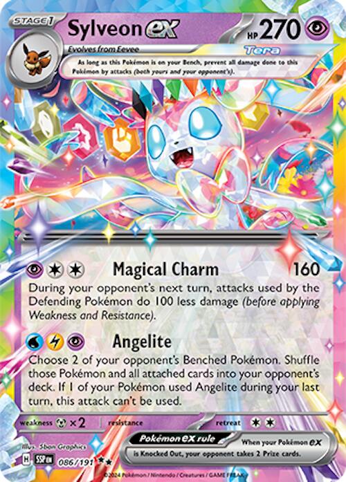 Sylveon ex (086/191) [Scarlet & Violet: Surging Sparks] | Rock City Comics