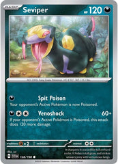 Seviper (128/198) [Scarlet & Violet: Base Set] | Rock City Comics