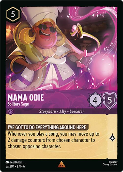 Mama Odie - Solitary Sage (57/204) [Azurite Sea] | Rock City Comics