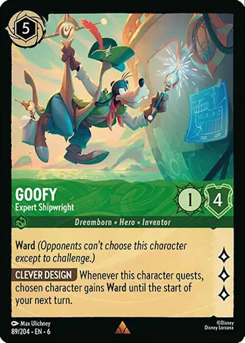 Goofy - Expert Shipwright (89/204) [Azurite Sea] | Rock City Comics