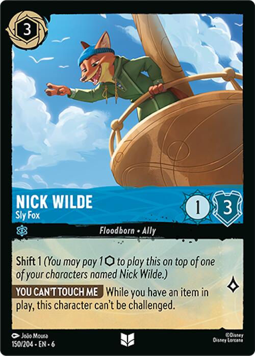 Nick Wilde - Sly Fox (150/204) [Azurite Sea] | Rock City Comics