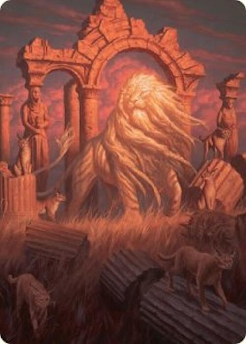 Arahbo, the First Fang Art Card (26/54) [Foundations Art Series] | Rock City Comics