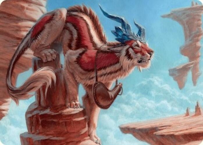 Felidar Savior Art Card (3/54) [Foundations Art Series] | Rock City Comics