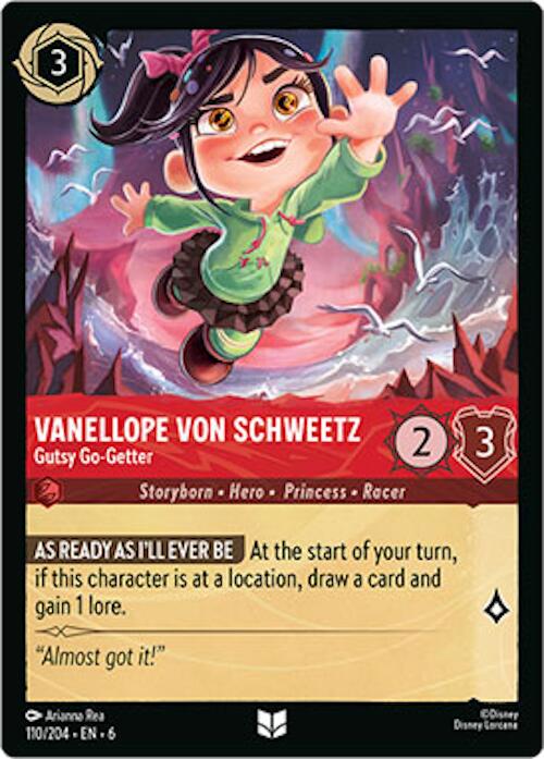 Vanellope von Schweetz - Gutsy Go-Getter (110/204) [Azurite Sea] | Rock City Comics