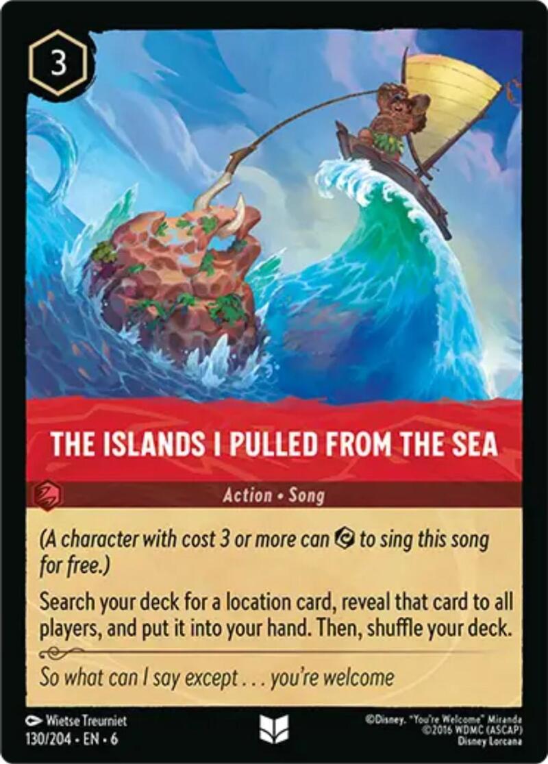 The Islands I Pulled From The Sea (130/204) [Azurite Sea] | Rock City Comics