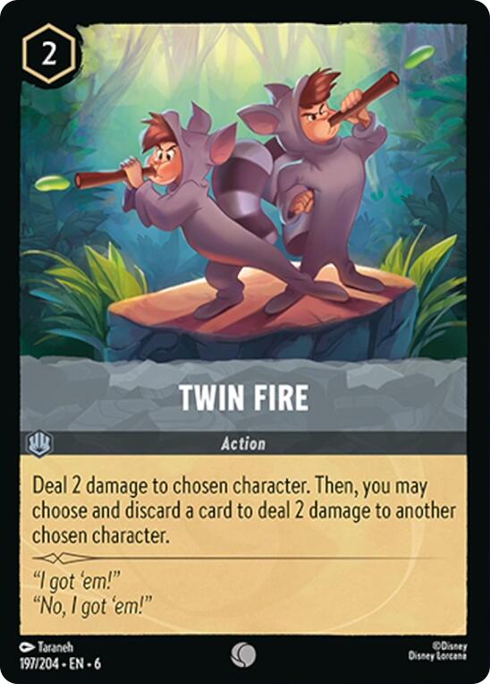 Twin Fire (197/204) [Azurite Sea] | Rock City Comics