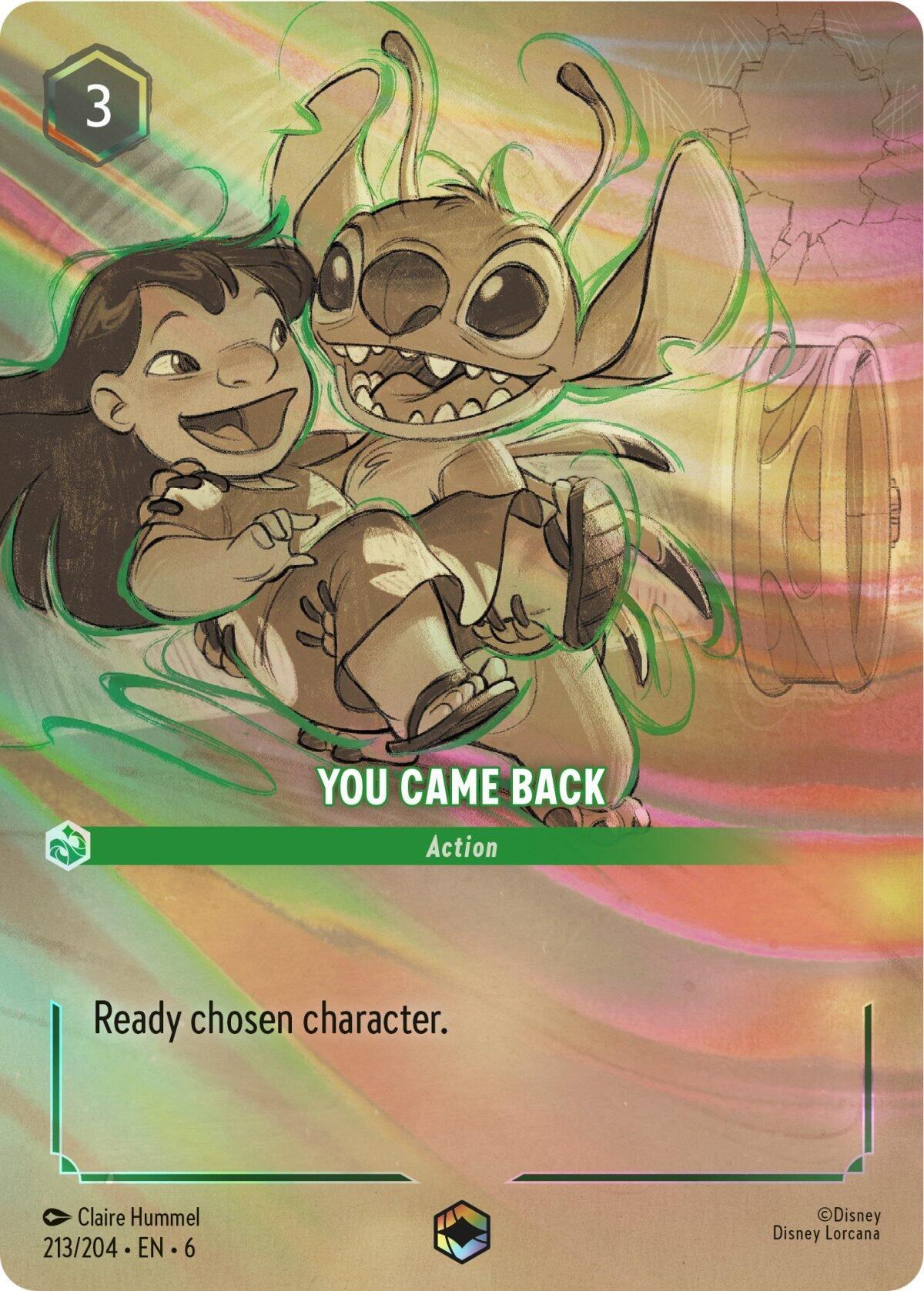 You Came Back (Enchanted) (213/204) [Azurite Sea] | Rock City Comics