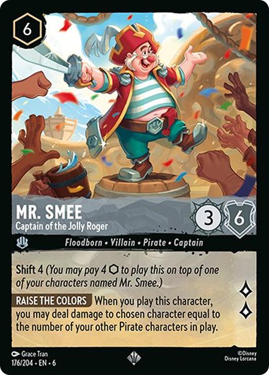 Mr. Smee - Captain of the Jolly Roger (176/204) [Azurite Sea] | Rock City Comics