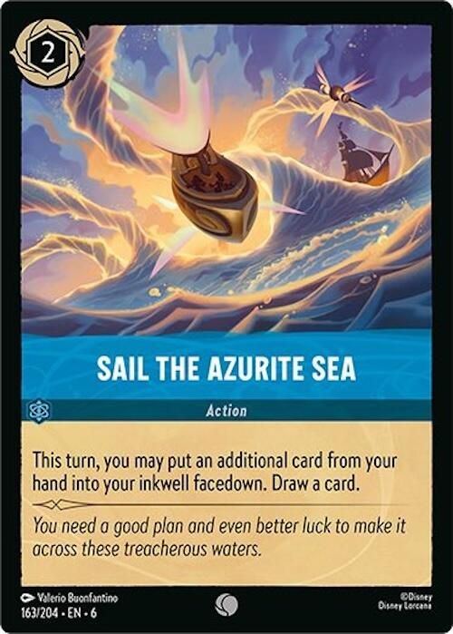 Sail the Azurite Sea (163/204) [Azurite Sea] | Rock City Comics