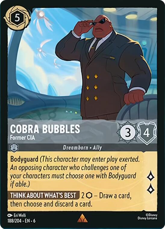 Cobra Bubbles - Former CIA (188/204) [Azurite Sea] | Rock City Comics
