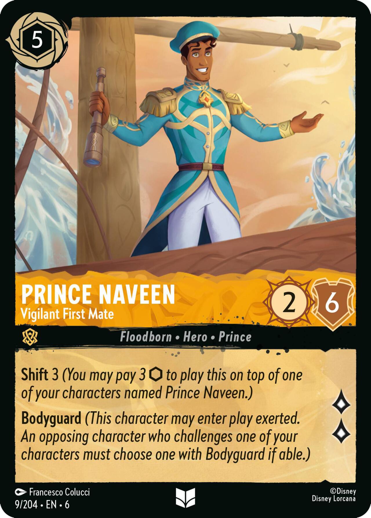 Prince Naveen - Vigilant First Mate (9/204) [Azurite Sea] | Rock City Comics