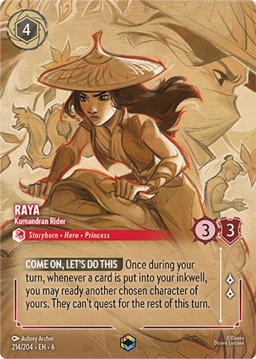 Raya - Kumandran Rider (Enchanted) (214/204) [Azurite Sea] | Rock City Comics