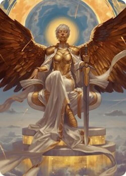 Herald of Eternal Dawn Art Card (27/54) [Foundations Art Series] | Rock City Comics