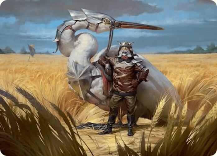 Skyknight Squire Art Card (4/54) [Foundations Art Series] | Rock City Comics