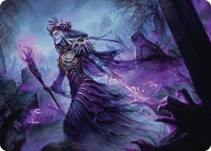 Zul Ashur, Lich Lord Art Card (10/54) [Foundations Art Series] | Rock City Comics