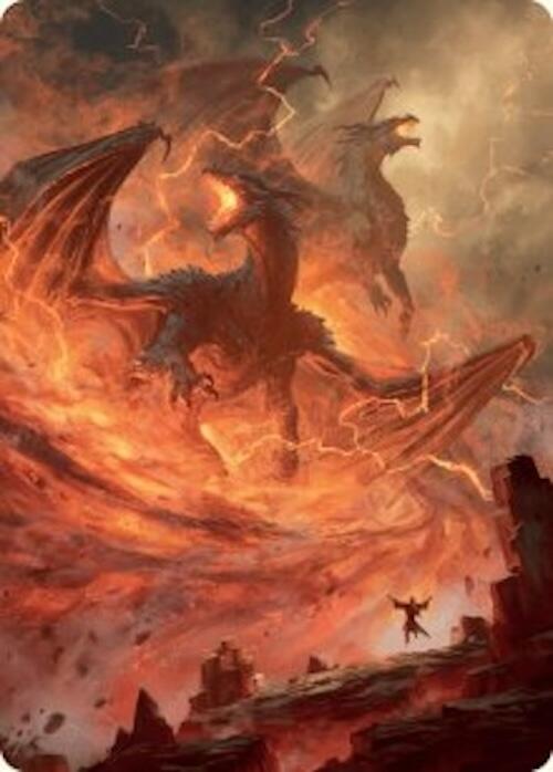 Rite of the Dragoncaller Art Card (38/54) [Foundations Art Series] | Rock City Comics