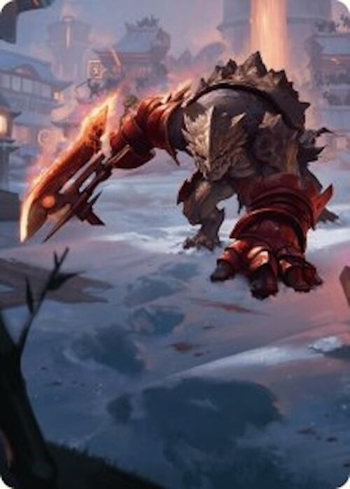 Searslicer Goblin Art Card (39/54) [Foundations Art Series] | Rock City Comics