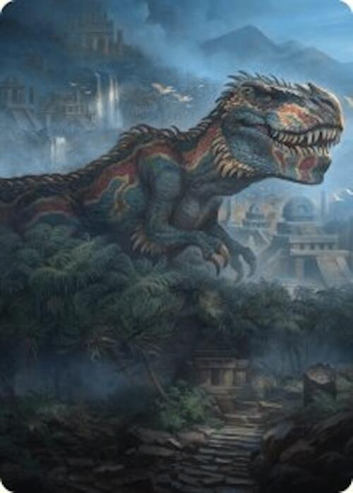 Ghalta, Primal Hunger Art Card (41/54) [Foundations Art Series] | Rock City Comics