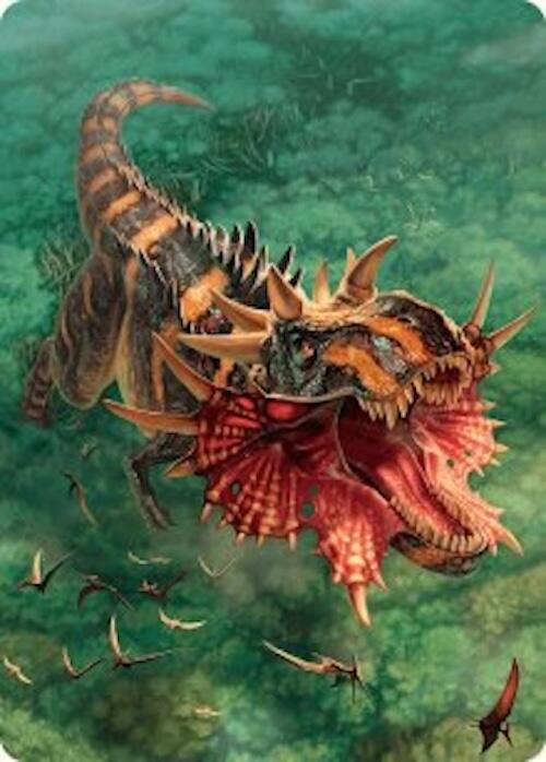 Gigantosaurus Art Card (53/54) [Foundations Art Series] | Rock City Comics