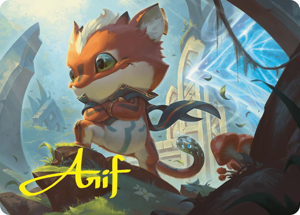 Loot, Exuberant Explorer Art Card (12/54) (Gold-Stamped Signature) [Foundations Art Series] | Rock City Comics