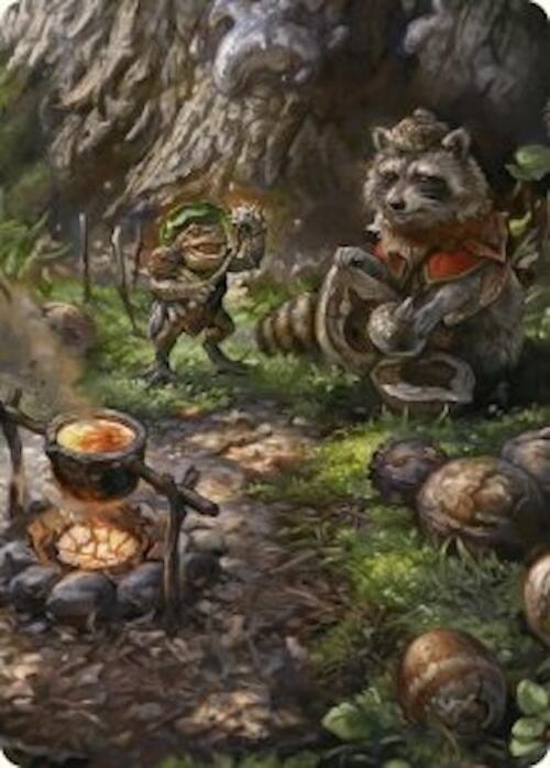 Sylvan Scavenging Art Card (46/54) [Foundations Art Series] | Rock City Comics