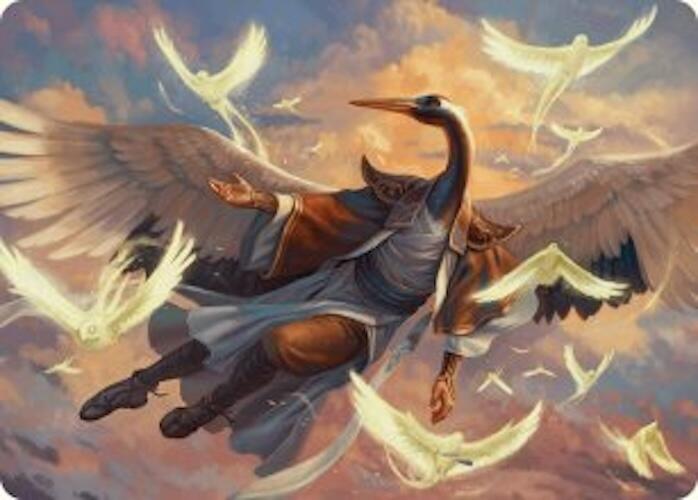 Kykar, Zephyr Awakener Art Card (16/54) [Foundations Art Series] | Rock City Comics