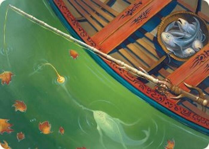 Fishing Pole Art Card (18/54) [Foundations Art Series] | Rock City Comics