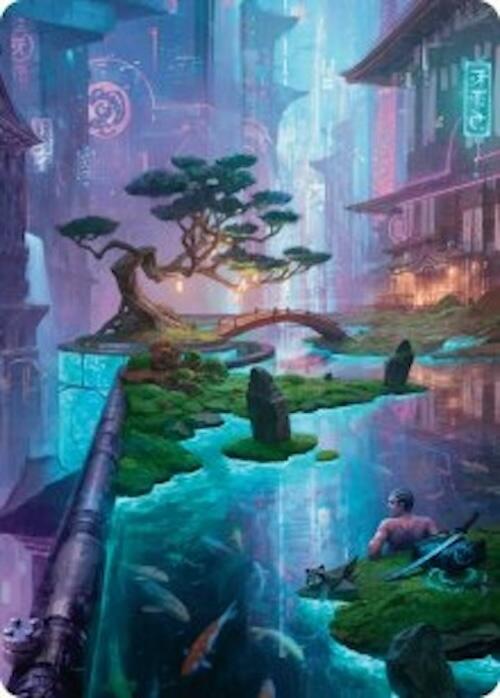 Island Art Card (22/54) [Foundations Art Series] | Rock City Comics