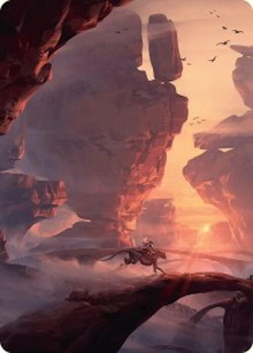 Mountain Art Card (24/54) [Foundations Art Series] | Rock City Comics