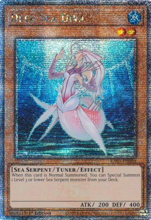 Deep Sea Diva (Quarter Century Secret Rare) [RA03-EN004] Quarter Century Secret Rare | Rock City Comics