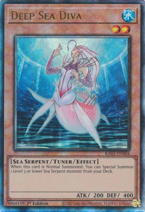 Deep Sea Diva (UTR) [RA03-EN004] Prismatic Ultimate Rare | Rock City Comics