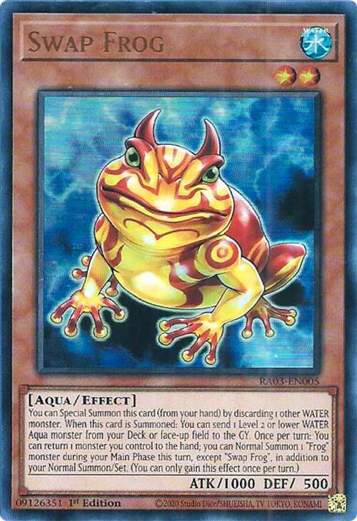 Swap Frog (UR) [RA03-EN005] Ultra Rare | Rock City Comics