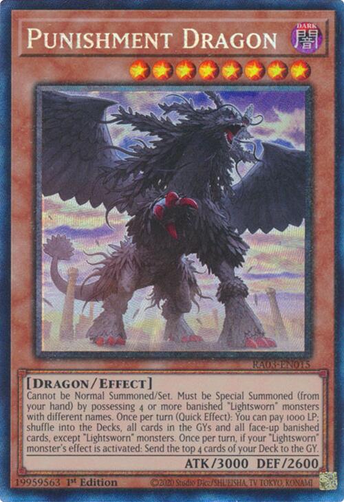 Punishment Dragon (CR) [RA03-EN015] Prismatic Collector's Rare | Rock City Comics