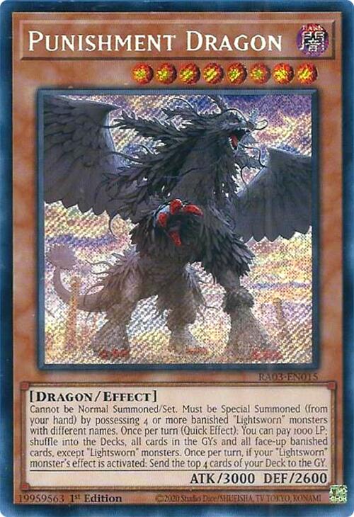 Punishment Dragon (Secret Rare) [RA03-EN015] Secret Rare | Rock City Comics