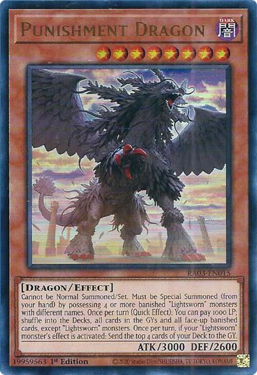 Punishment Dragon (UR) [RA03-EN015] Ultra Rare | Rock City Comics