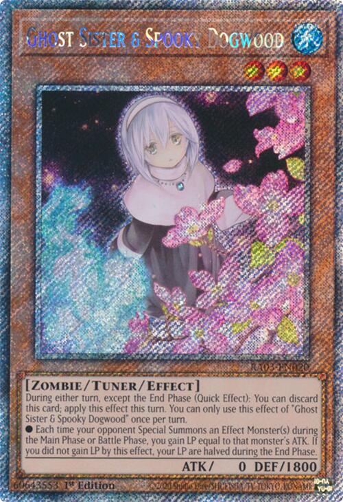 Ghost Sister & Spooky Dogwood (Platinum Secret Rare) [RA03-EN020] Platinum Secret Rare | Rock City Comics