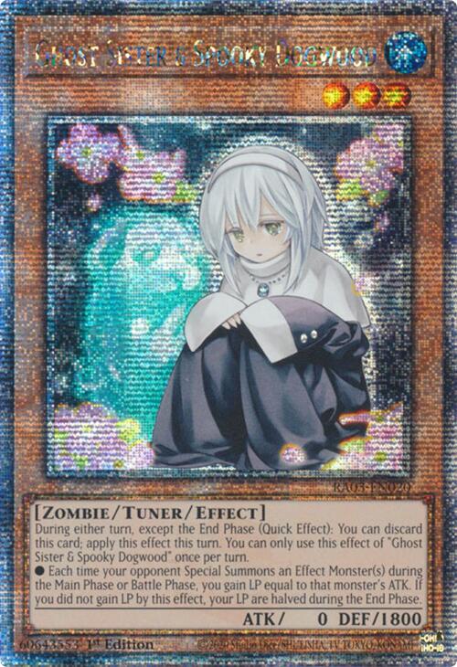 Ghost Sister & Spooky Dogwood (Quarter Century Secret Rare) [RA03-EN020] Quarter Century Secret Rare | Rock City Comics