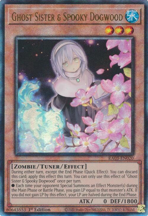 Ghost Sister & Spooky Dogwood (UTR) [RA03-EN020] Prismatic Ultimate Rare | Rock City Comics