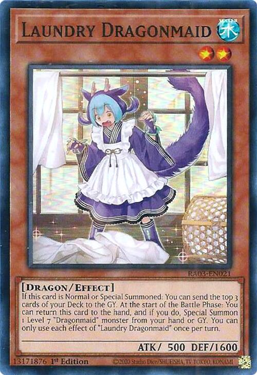 Laundry Dragonmaid [RA03-EN021] Super Rare | Rock City Comics