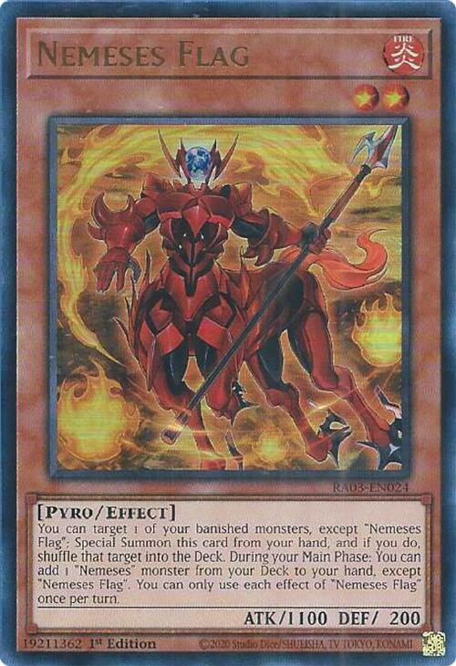 Nemeses Flag (UR) [RA03-EN024] Ultra Rare | Rock City Comics