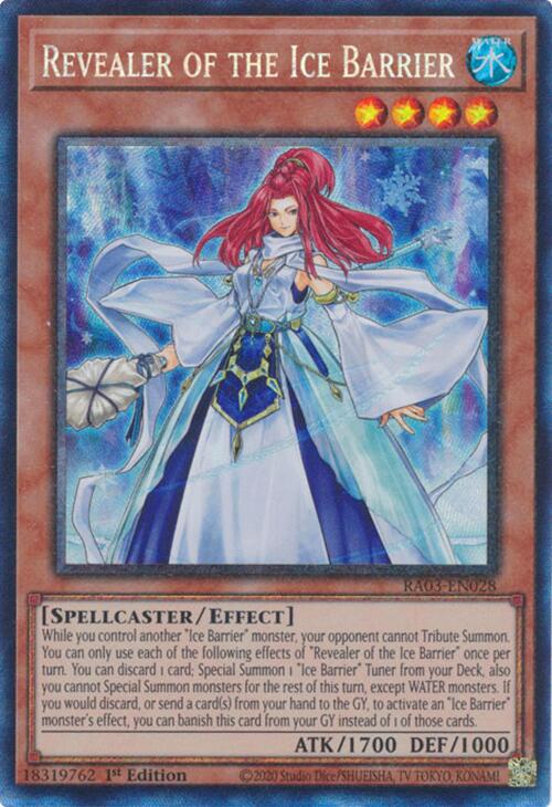 Revealer of the Ice Barrier (CR) [RA03-EN028] Prismatic Collector's Rare | Rock City Comics