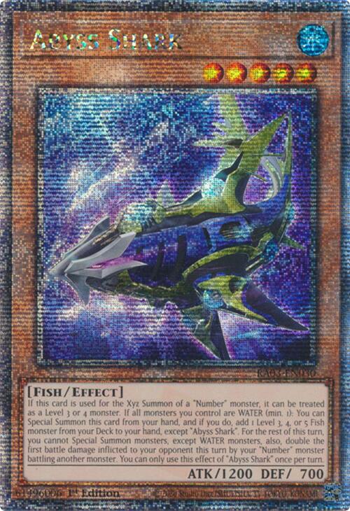 Abyss Shark (Quarter Century Secret Rare) [RA03-EN030] Quarter Century Secret Rare | Rock City Comics