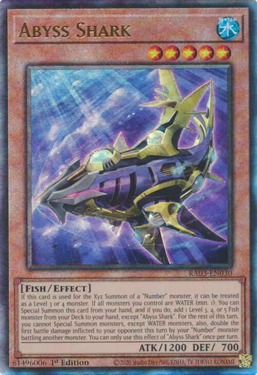 Abyss Shark (UTR) [RA03-EN030] Prismatic Ultimate Rare | Rock City Comics