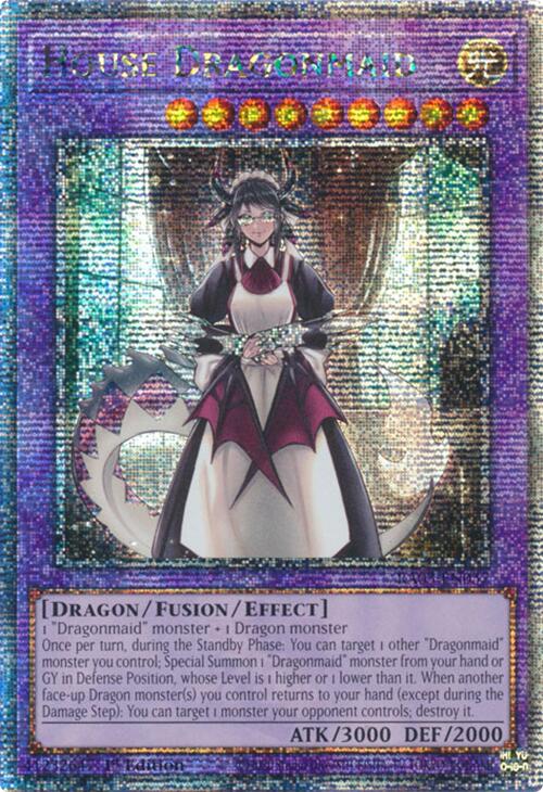 House Dragonmaid (Quarter Century Secret Rare) [RA03-EN037] Quarter Century Secret Rare | Rock City Comics