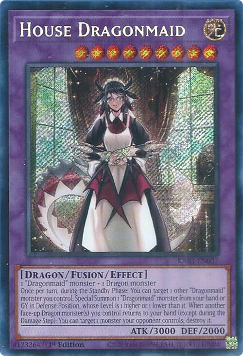 House Dragonmaid (Secret Rare) [RA03-EN037] Secret Rare | Rock City Comics