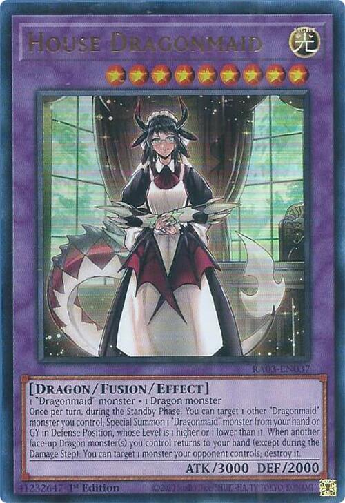 House Dragonmaid (UR) [RA03-EN037] Ultra Rare | Rock City Comics