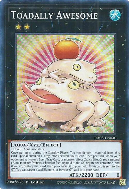 Toadally Awesome [RA03-EN040] Super Rare | Rock City Comics